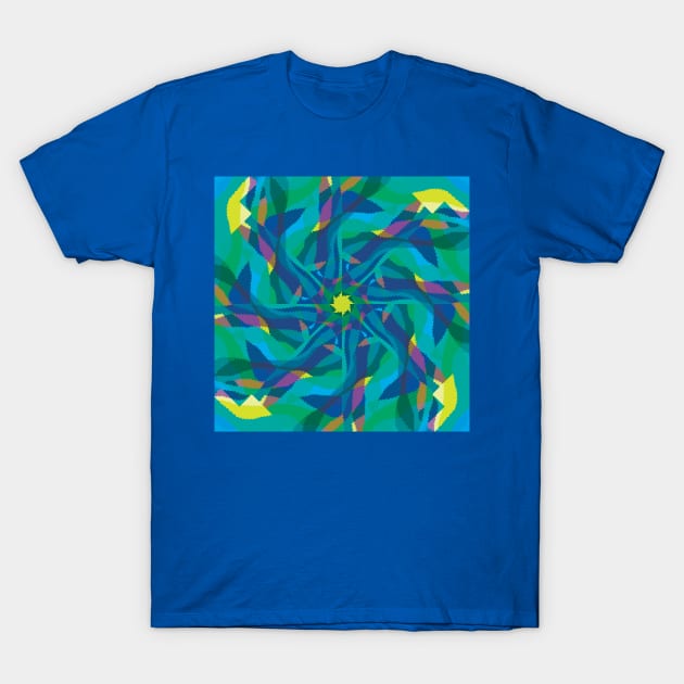 Drip Twirl 5 T-Shirt by Bellewood222